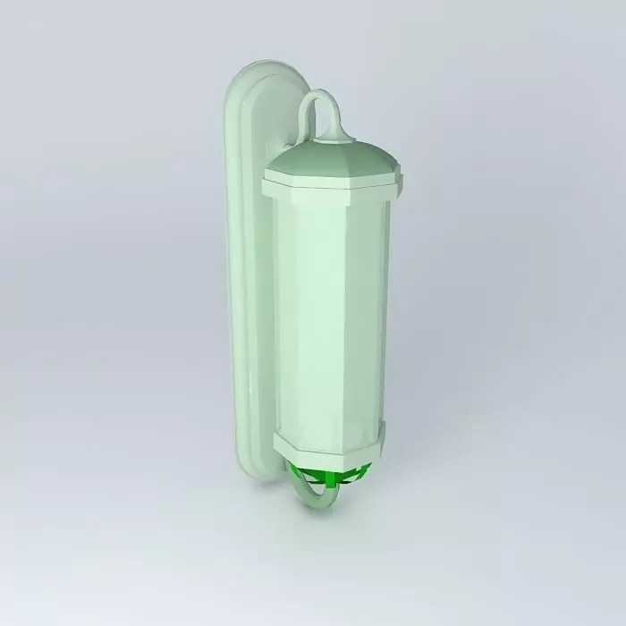 Large Coach Lantern Free 3D model
