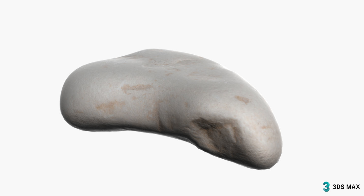 Limestone Rock 3D model_14