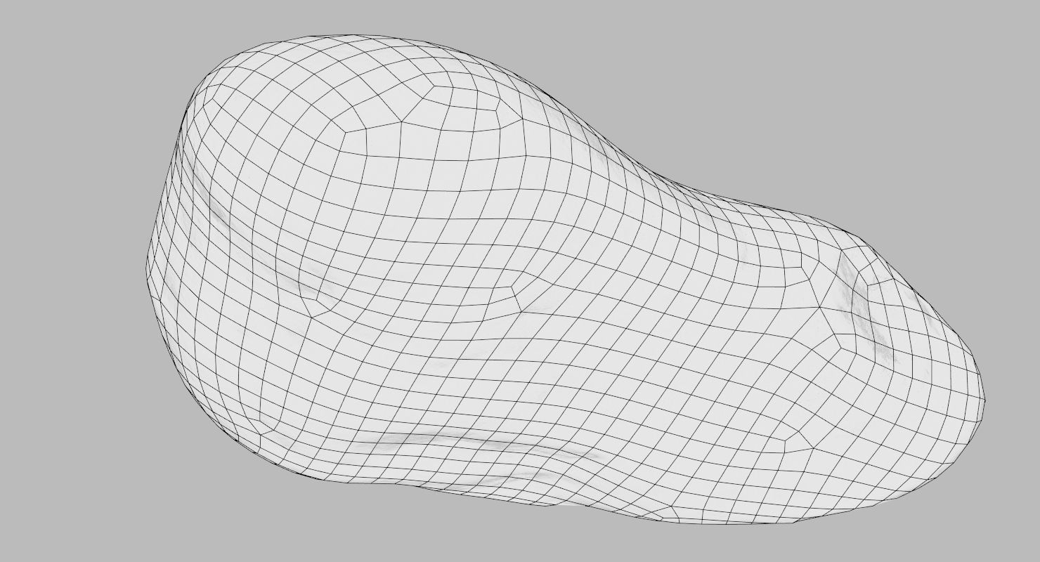 Limestone Rock 3D model_21