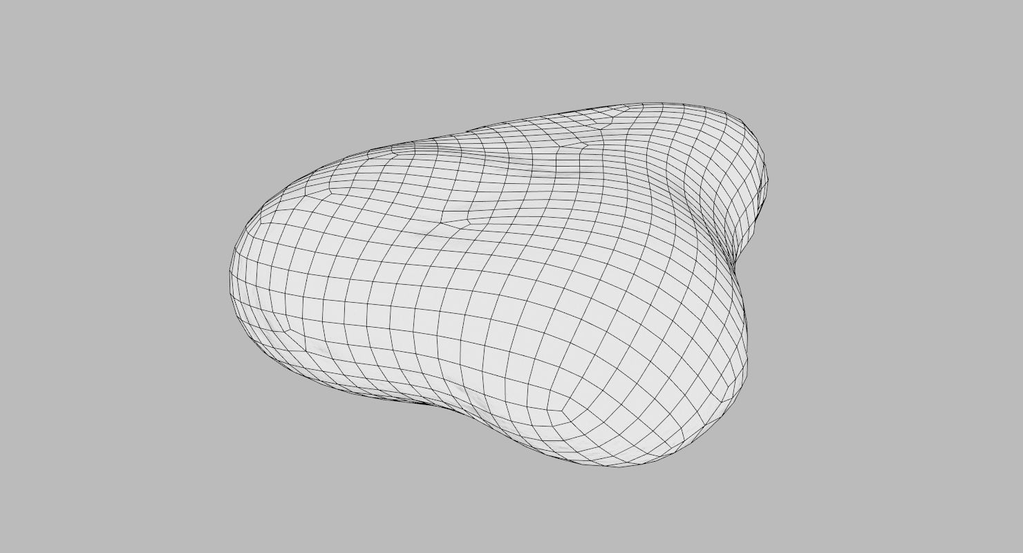 Limestone Rock 3D model_16