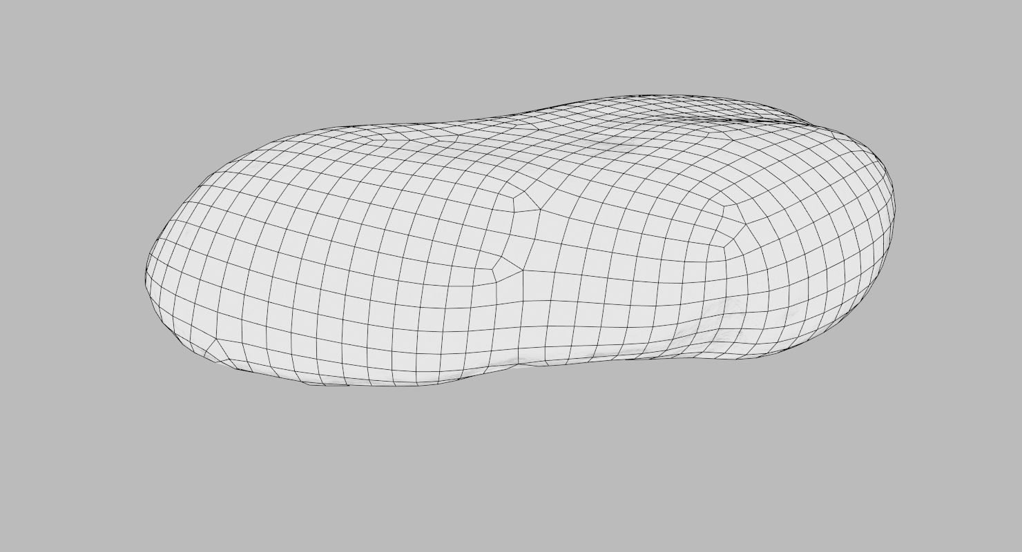 Limestone Rock 3D model_19