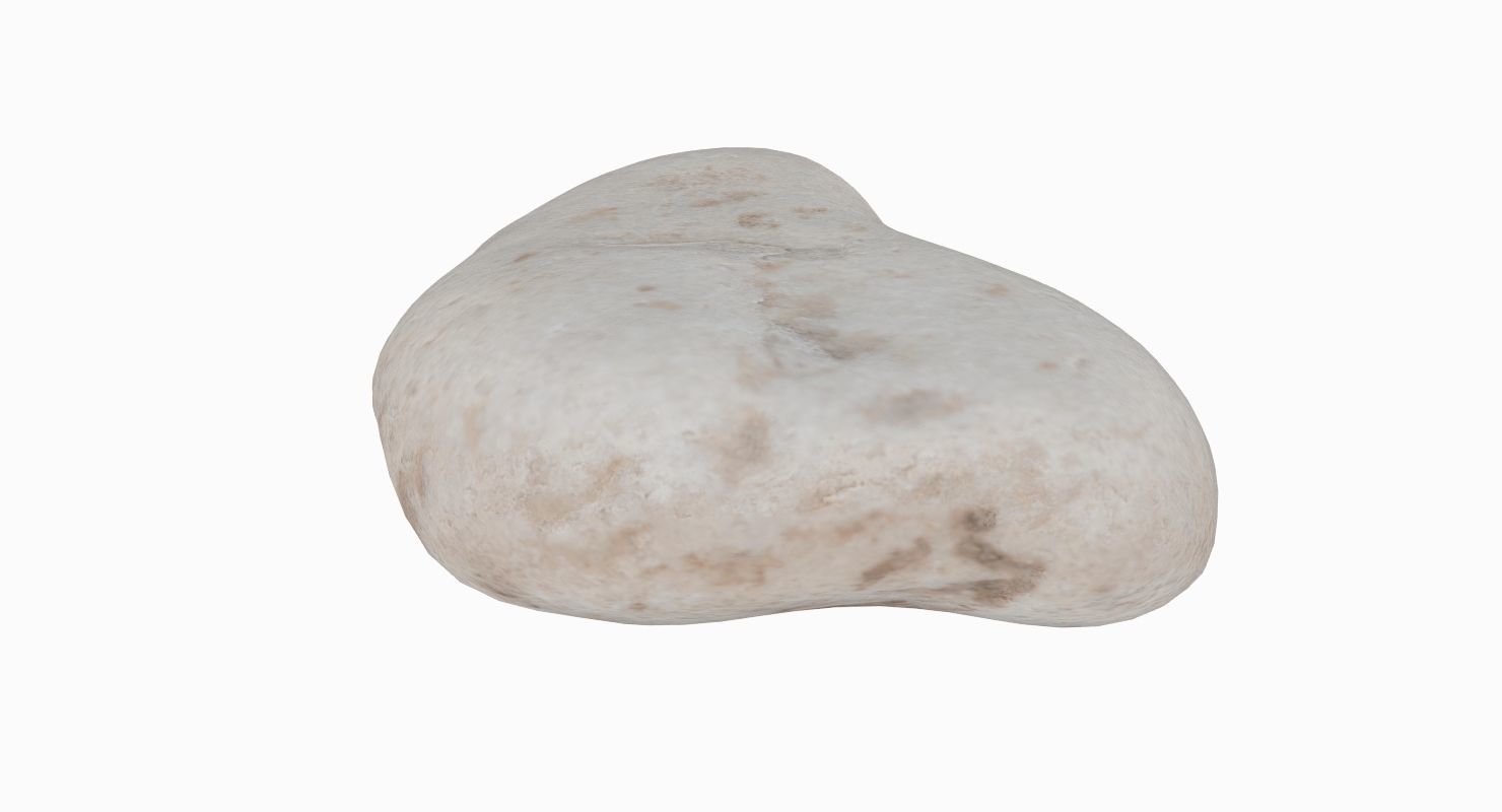Limestone Rock 3D model_10