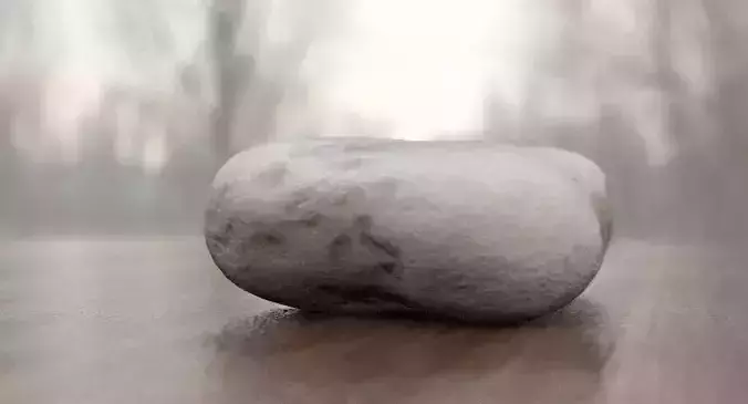 Limestone Rock 3D model