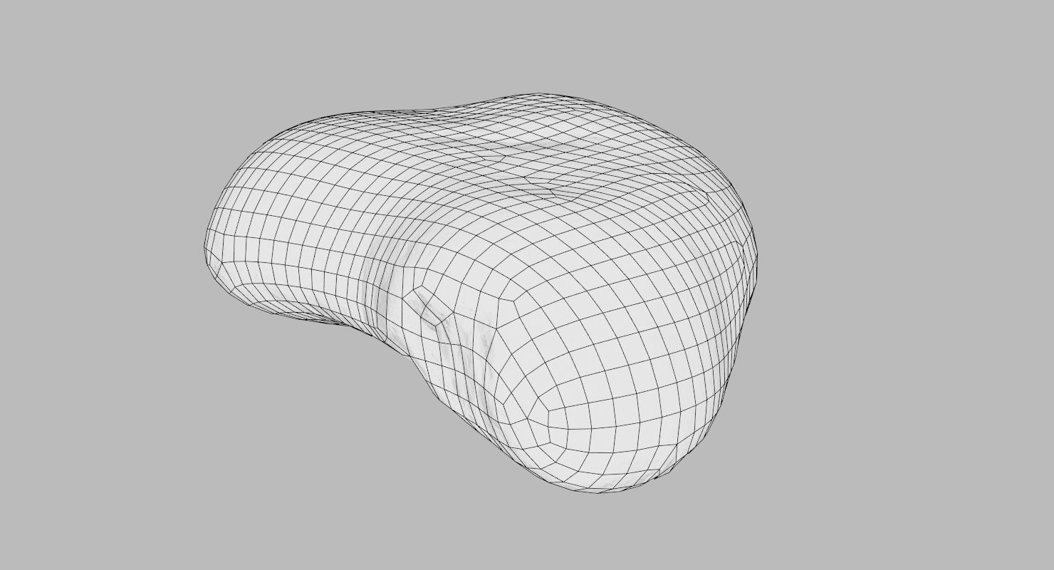 Limestone Rock 3D model_18