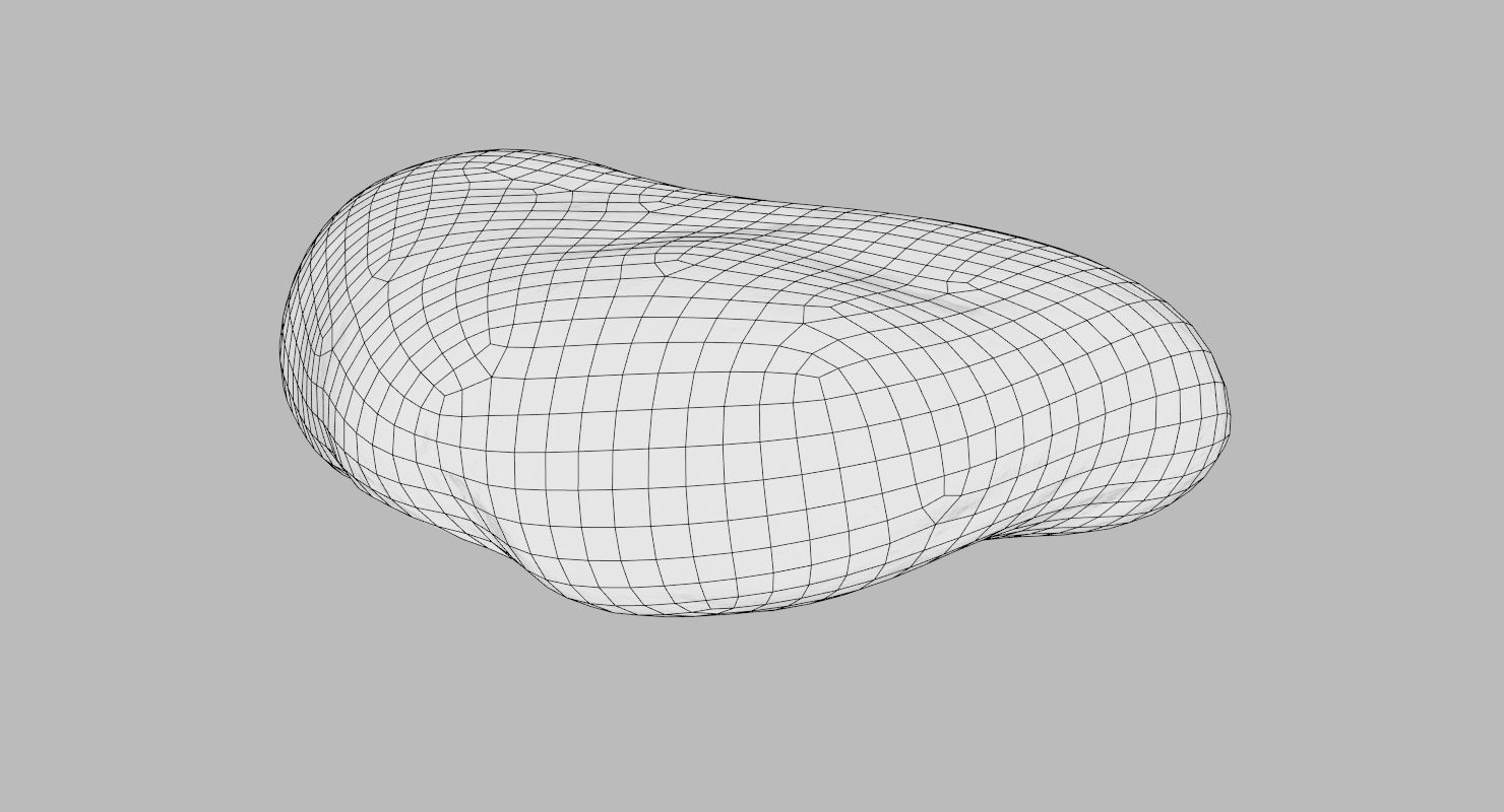 Limestone Rock 3D model_20