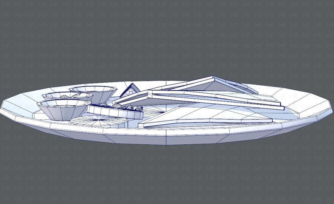 Naan Bread V01 Low-poly 3D model_36