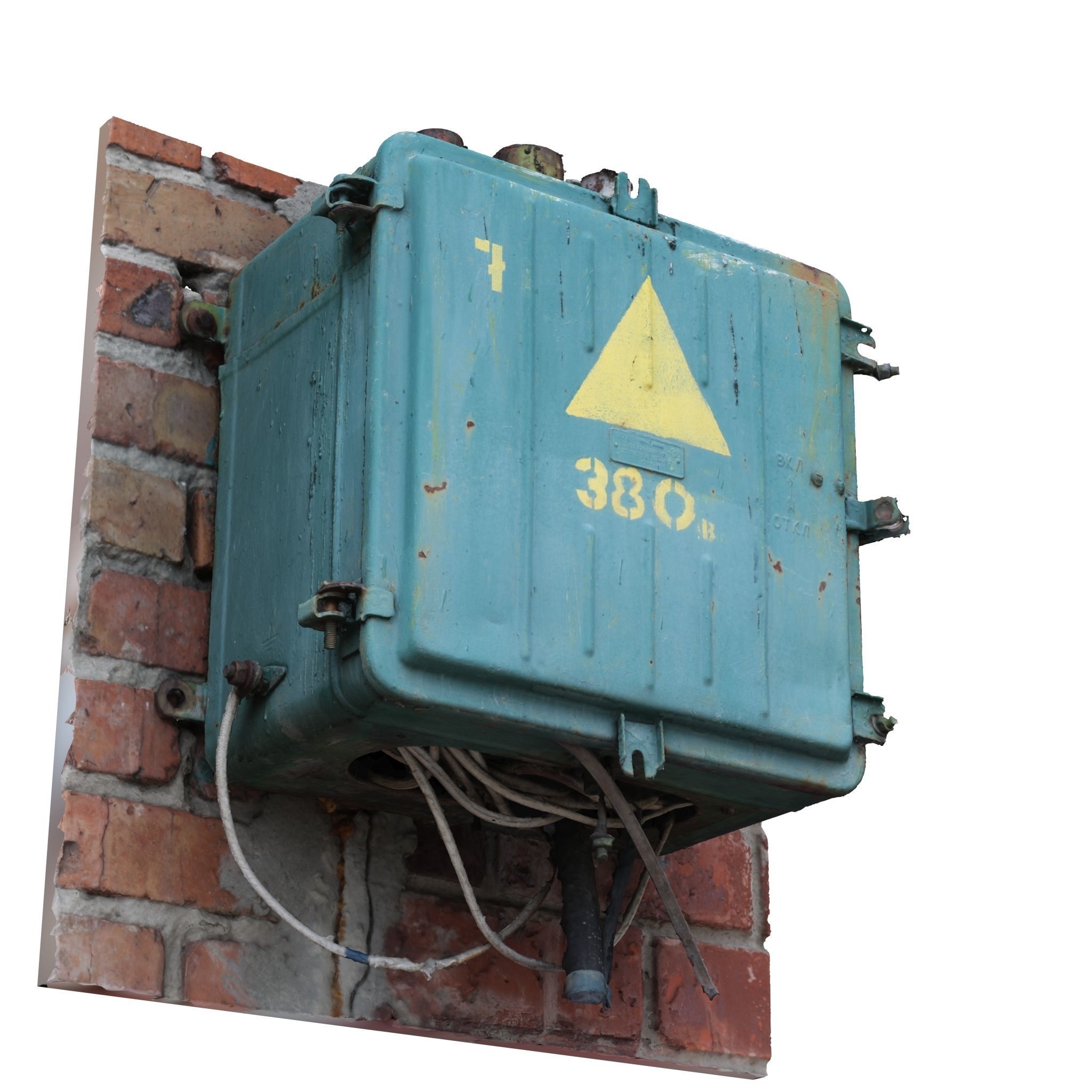 Electrical switch scan 2 3D model_2