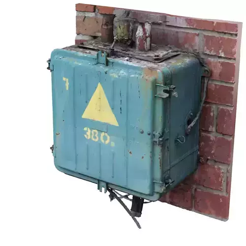 Electrical switch scan 2 3D model