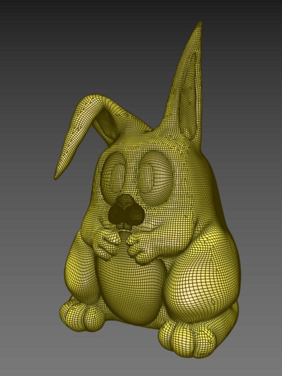 Rabbit Toy - Mony Bunny 3D model_4