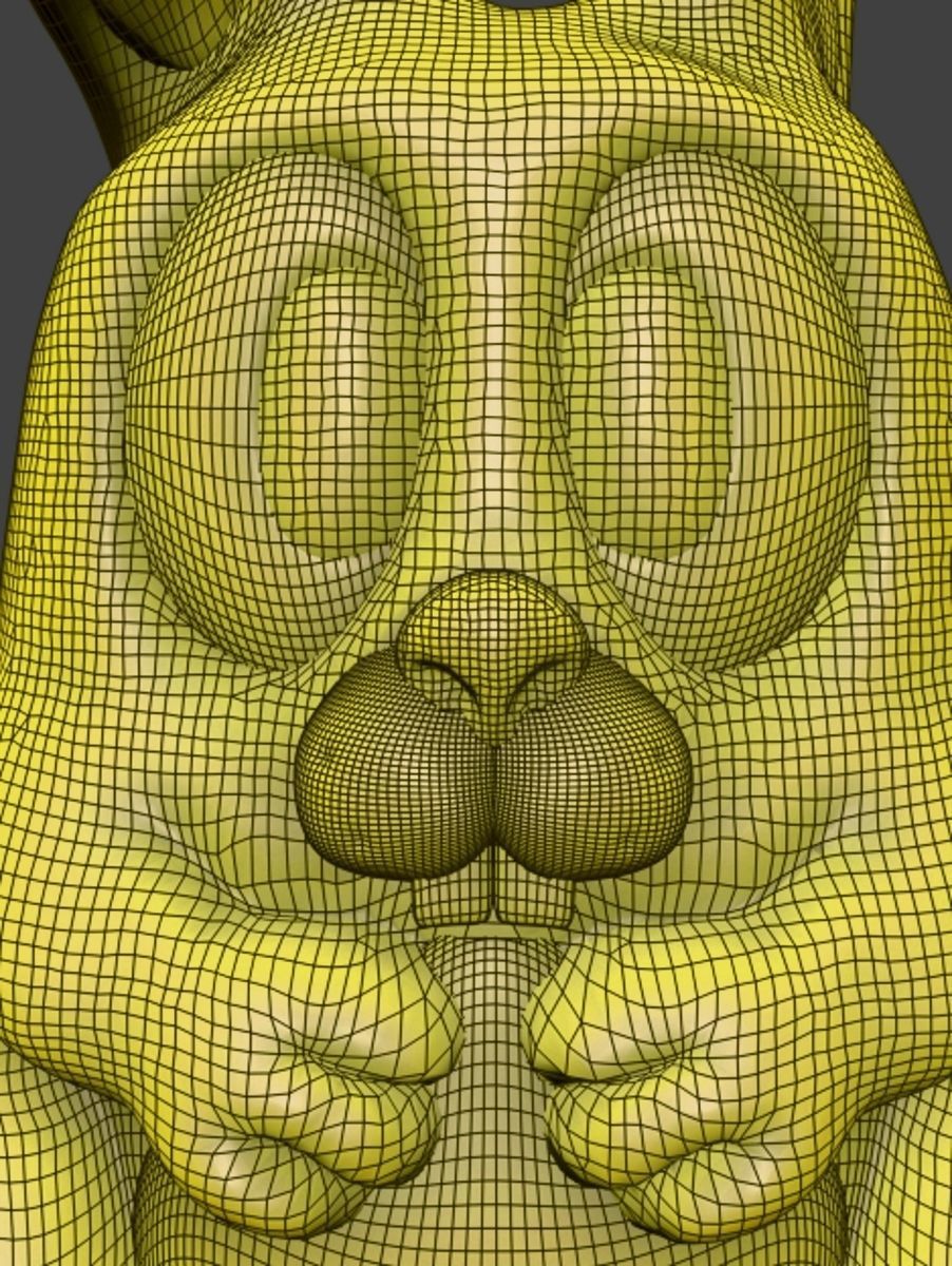 Rabbit Toy - Mony Bunny 3D model_7