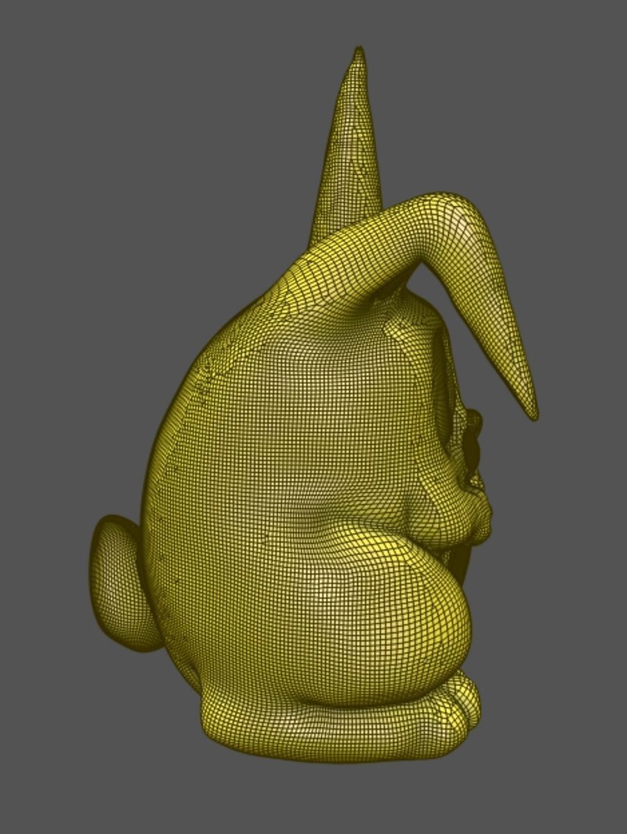 Rabbit Toy - Mony Bunny 3D model_6