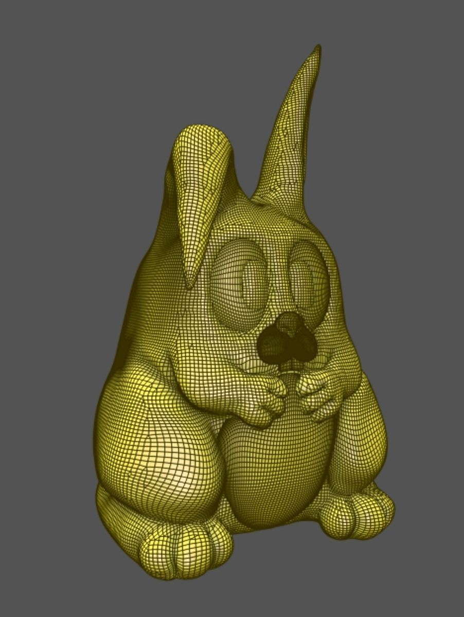 Rabbit Toy - Mony Bunny 3D model_5