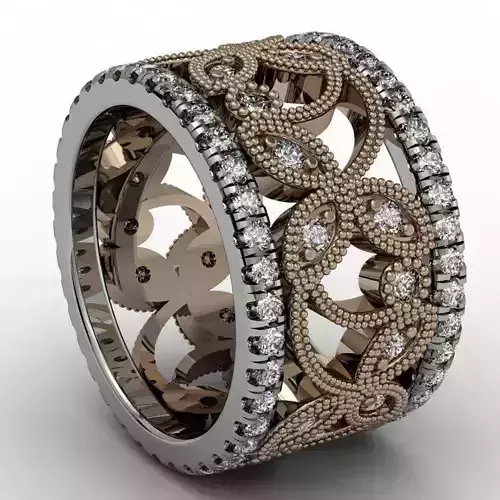 Flower band 3D print model