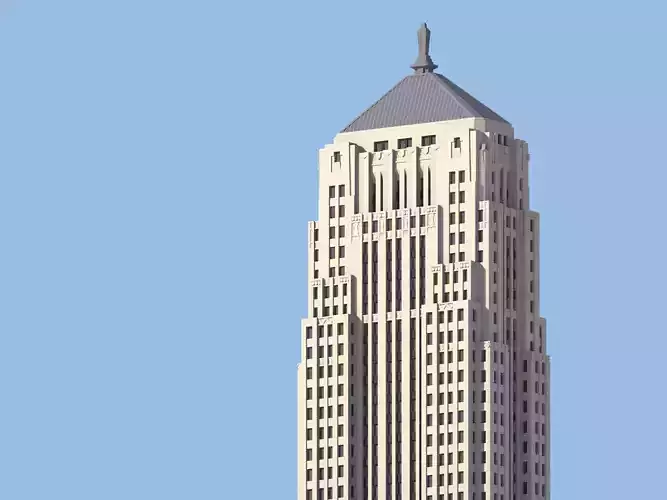 Chicago Board of Trade 3D print model