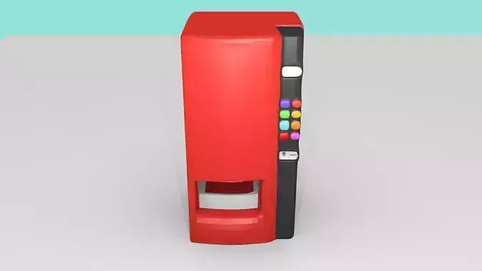 Vending Machine Free 3D model