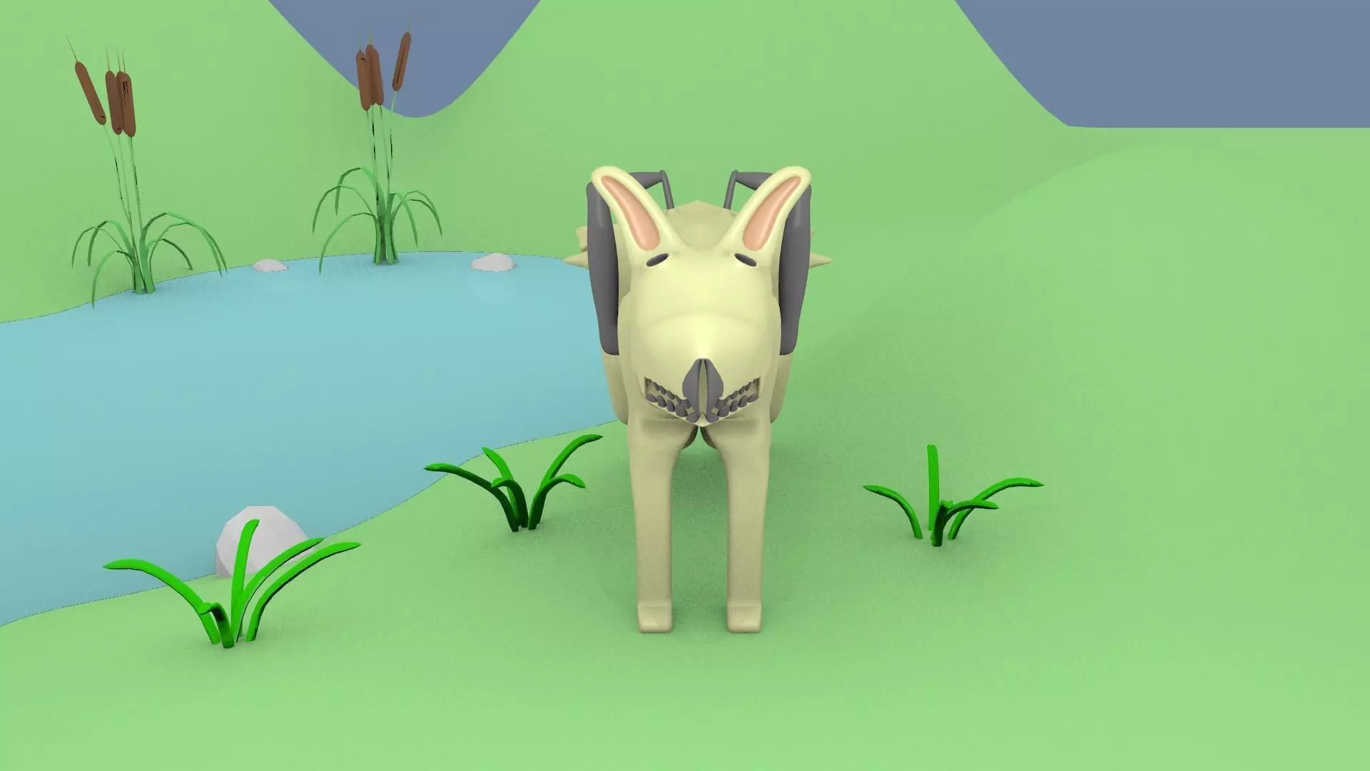 Sci-Fi Monster 4 Free 3D model