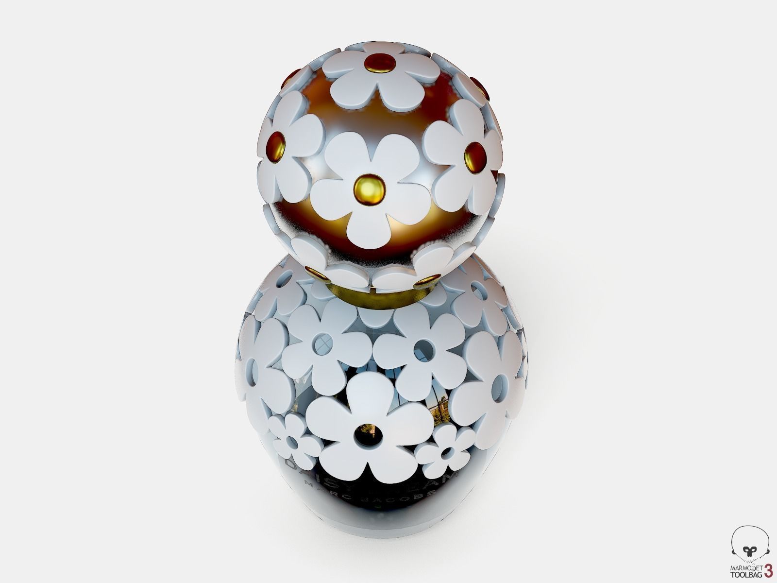 Perfume Daisy Dream PBR Low-poly 3D model_3