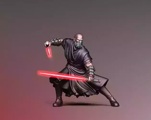  Dark apprentice - 35mm scale 3D print model