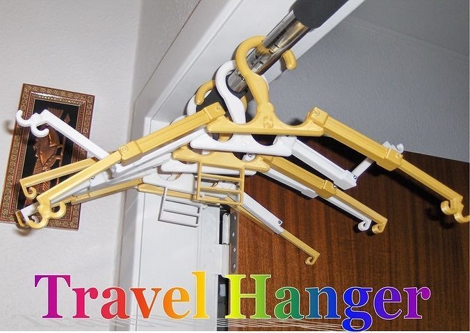 Travel Hanger Tolerance up 10kg Free 3D print model
