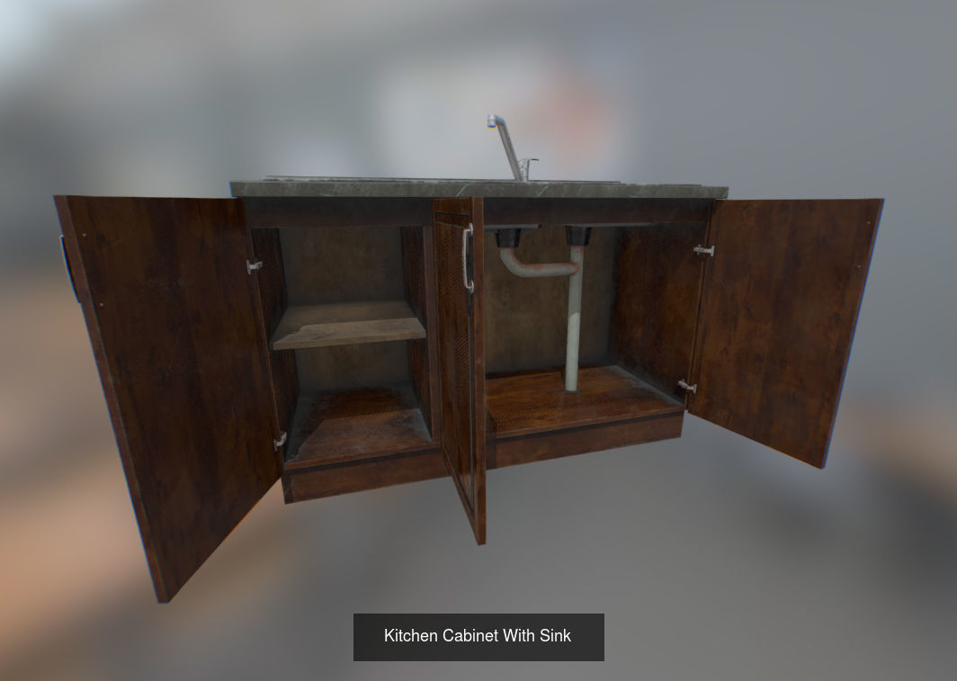 Interior props 3D Model Collection_5
