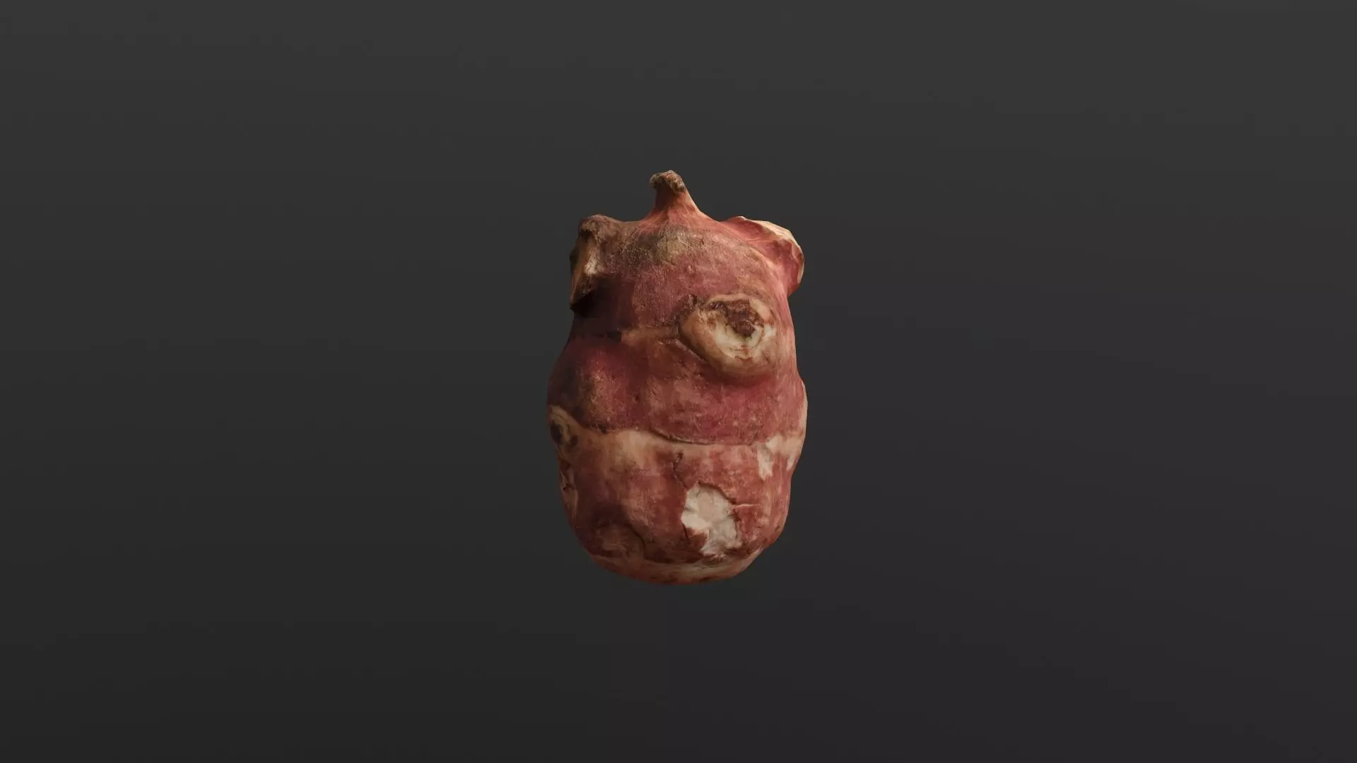 Jerusalem artichoke Low Poly Low-poly 3D model_0