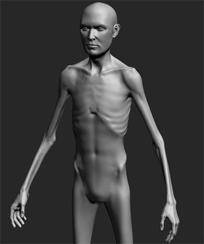 Male Basemesh ZBRUSH 00 3D model