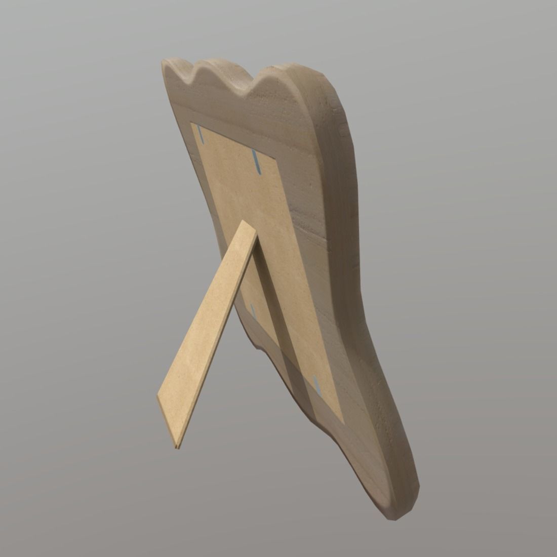 Picture Frame 2 Low-poly 3D model_4