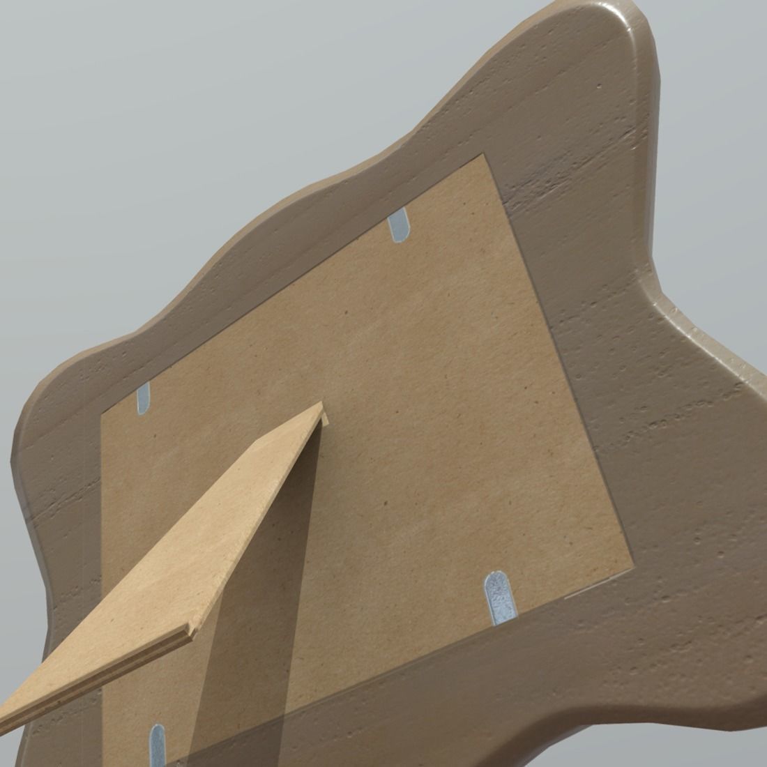 Picture Frame 2 Low-poly 3D model_6