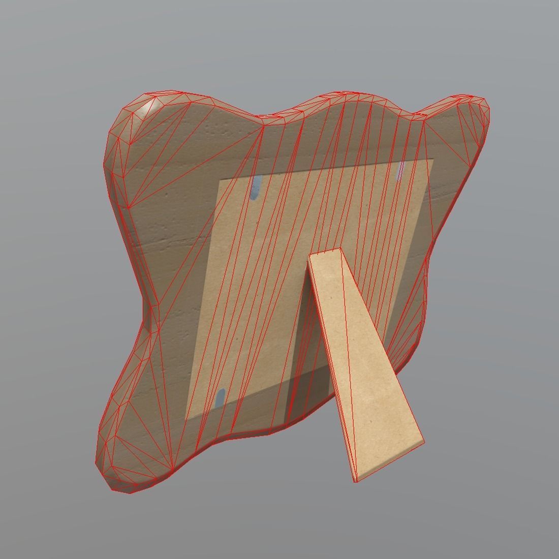Picture Frame 2 Low-poly 3D model_8