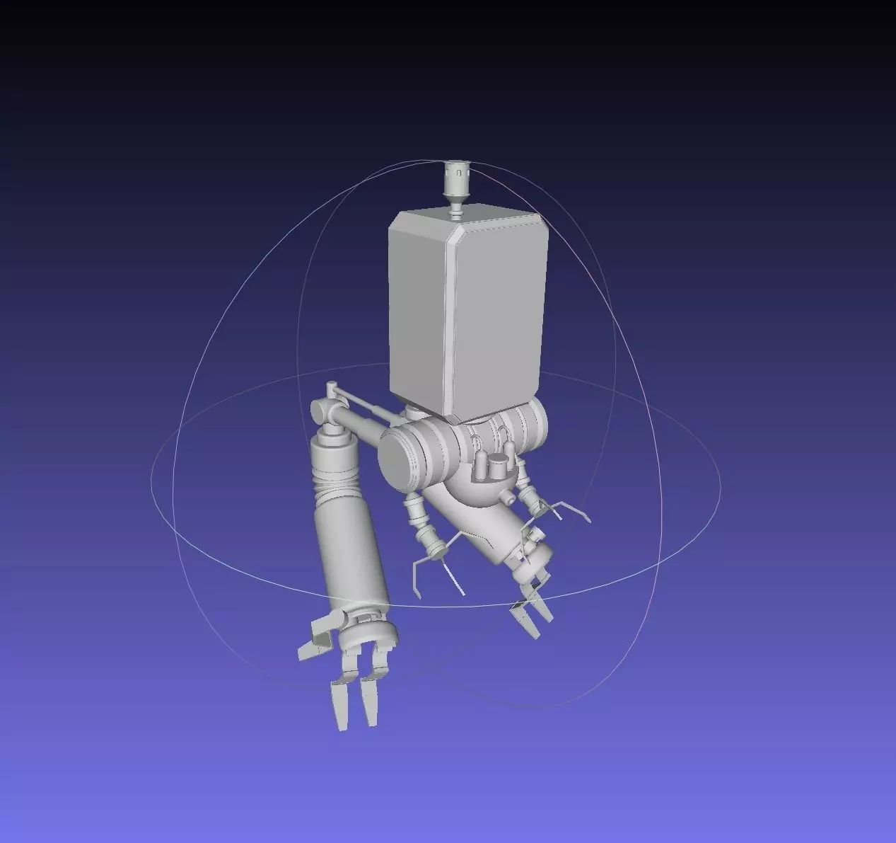 Simplified NieR Automata Pod 042 Basic Model 3D print model_0