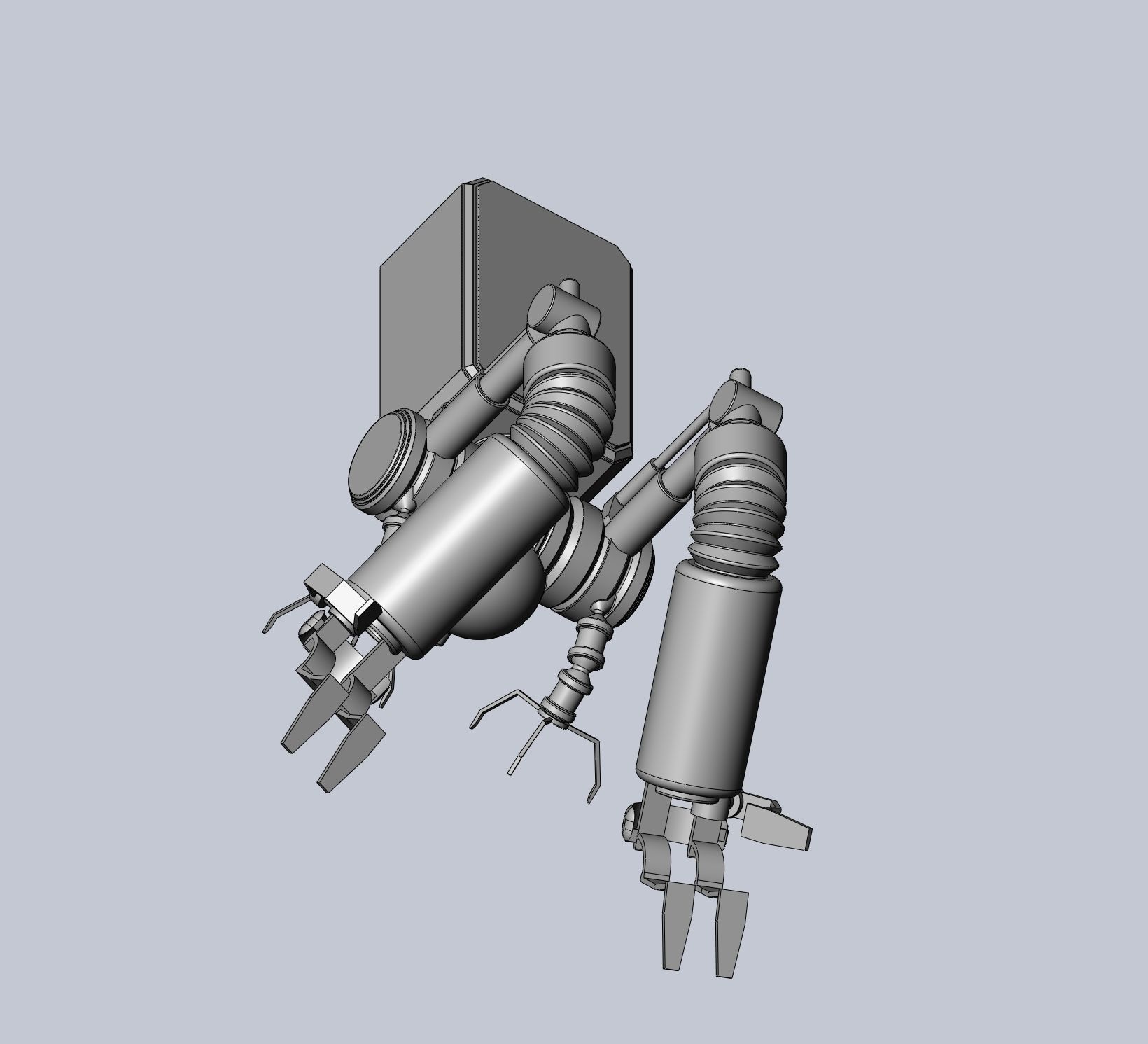 Simplified NieR Automata Pod 042 Basic Model 3D print model_2