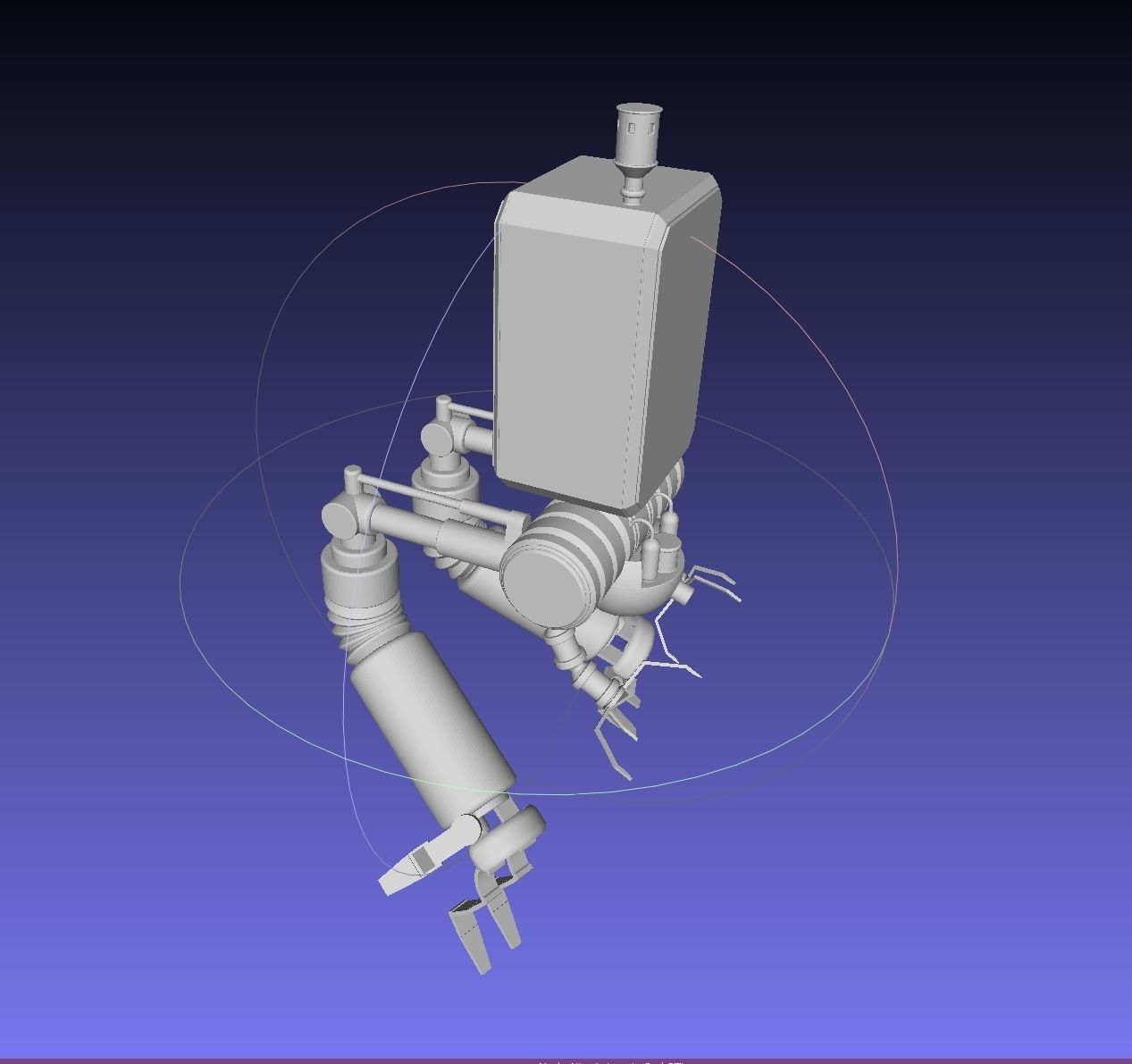 Simplified NieR Automata Pod 042 Basic Model 3D print model_14