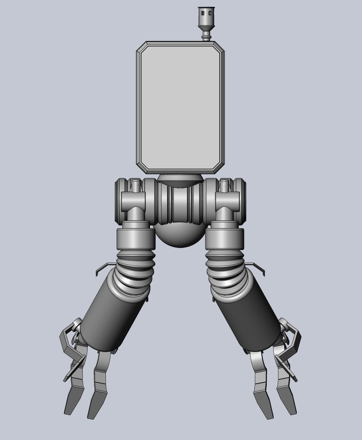 Simplified NieR Automata Pod 042 Basic Model 3D print model_18