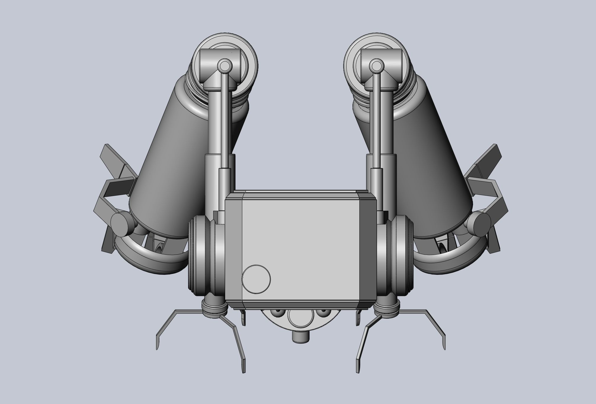 Simplified NieR Automata Pod 042 Basic Model 3D print model_19