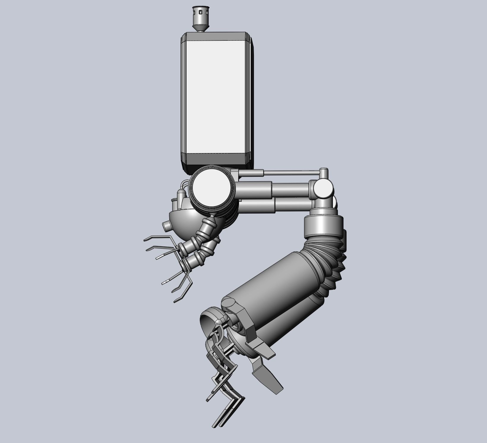 Simplified NieR Automata Pod 042 Basic Model 3D print model_4