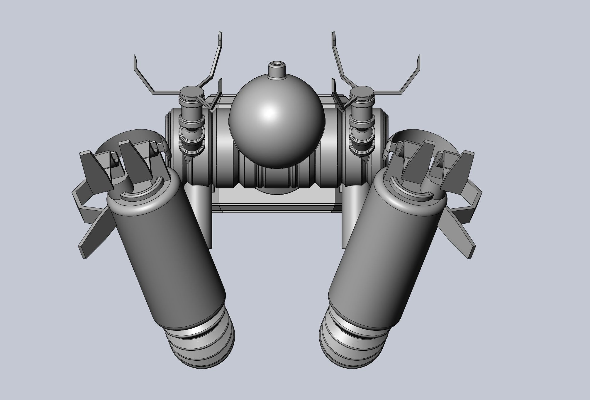 Simplified NieR Automata Pod 042 Basic Model 3D print model_20