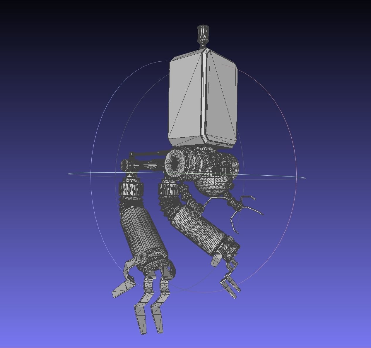Simplified NieR Automata Pod 042 Basic Model 3D print model_15