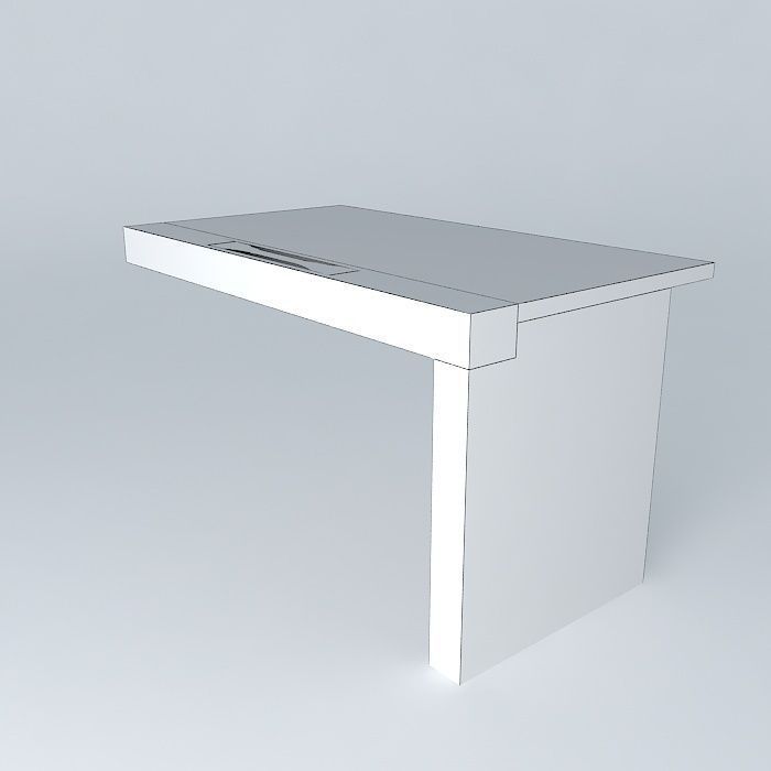 Brown door Free 3D model_3