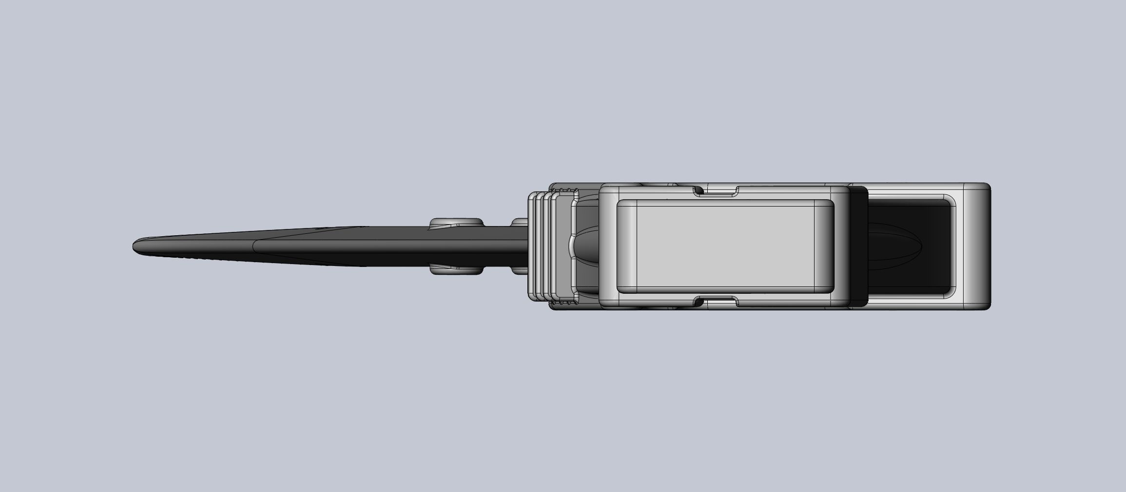 Metal Gear Rising Raiden High Frequency Blade Model 3D print model_27