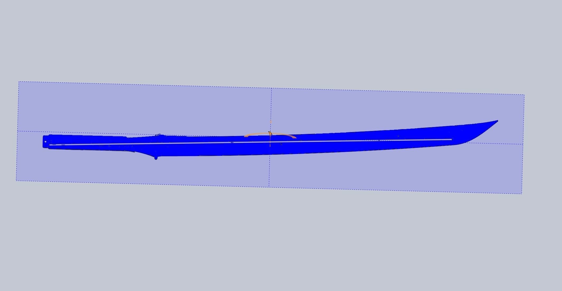 Metal Gear Rising Raiden High Frequency Blade Model 3D print model_17