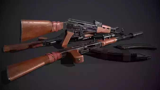 Assault rifle AK