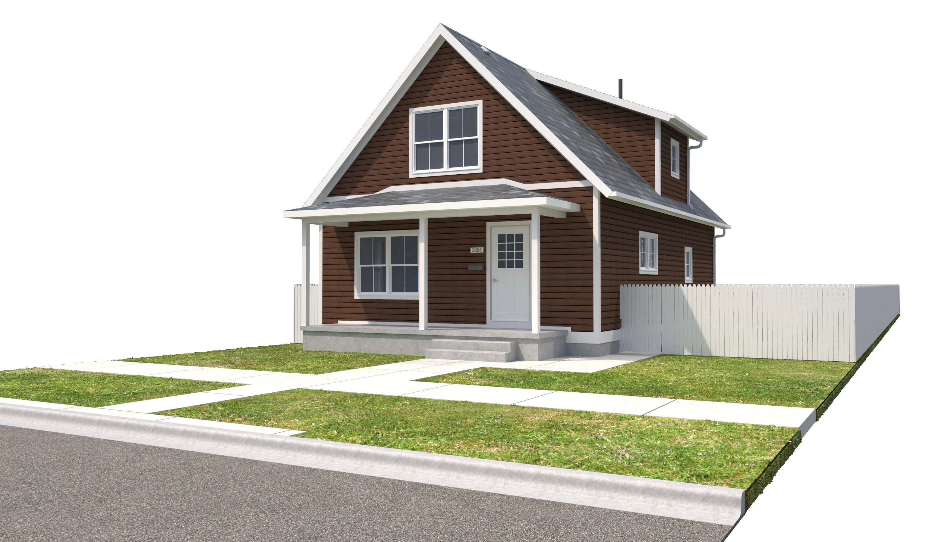 House-079 3D model_1