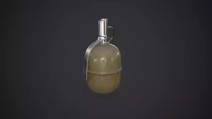GDR-5 empty grenade Low-poly 3D model