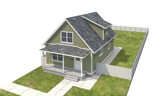 House-081 3D model 6
