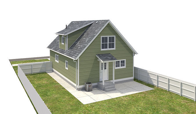 House-081 3D model 7