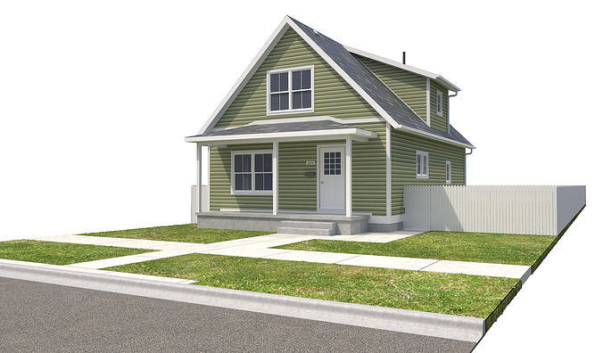 House-081 3D model 2