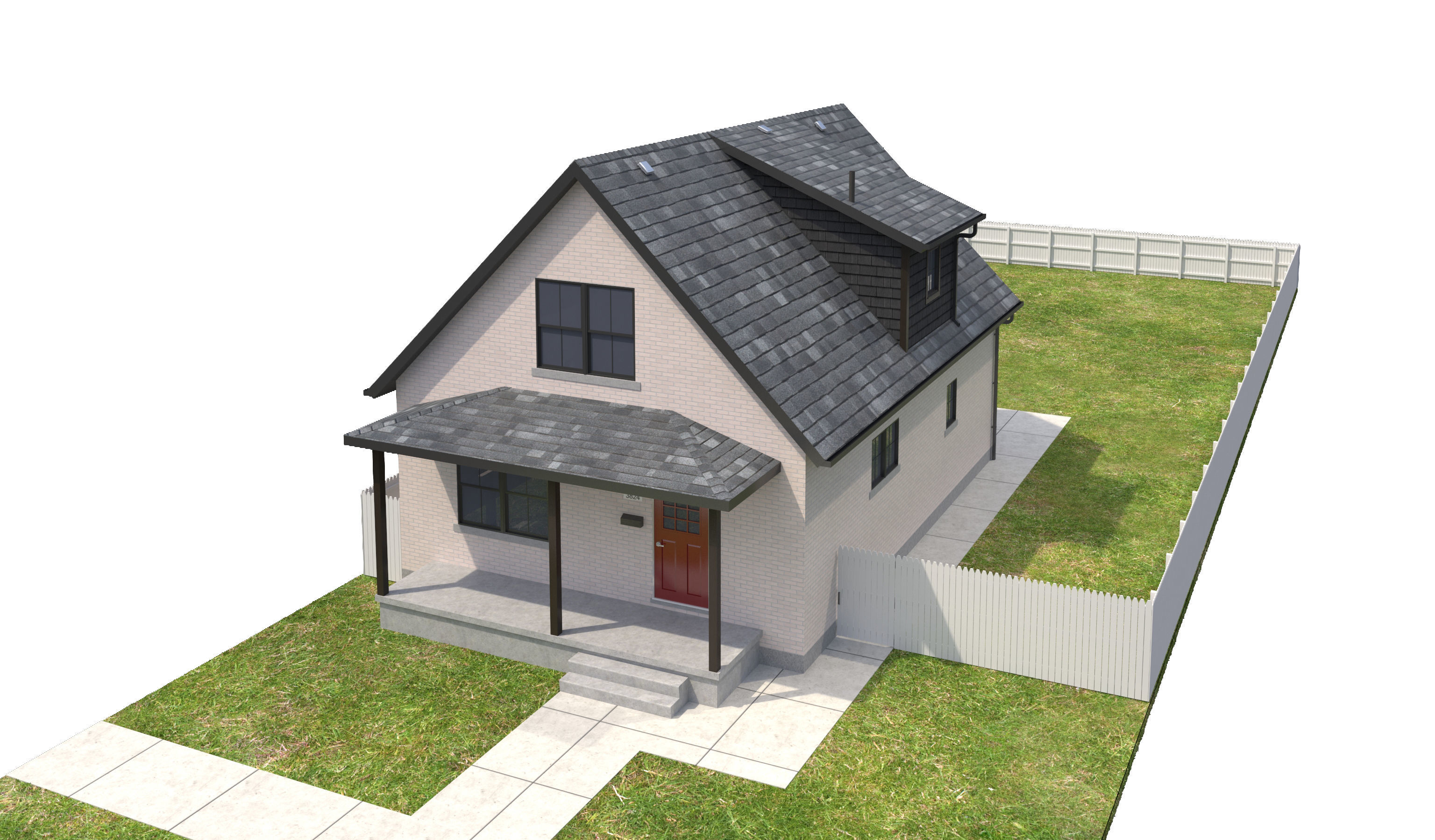 House-086 3D model_5