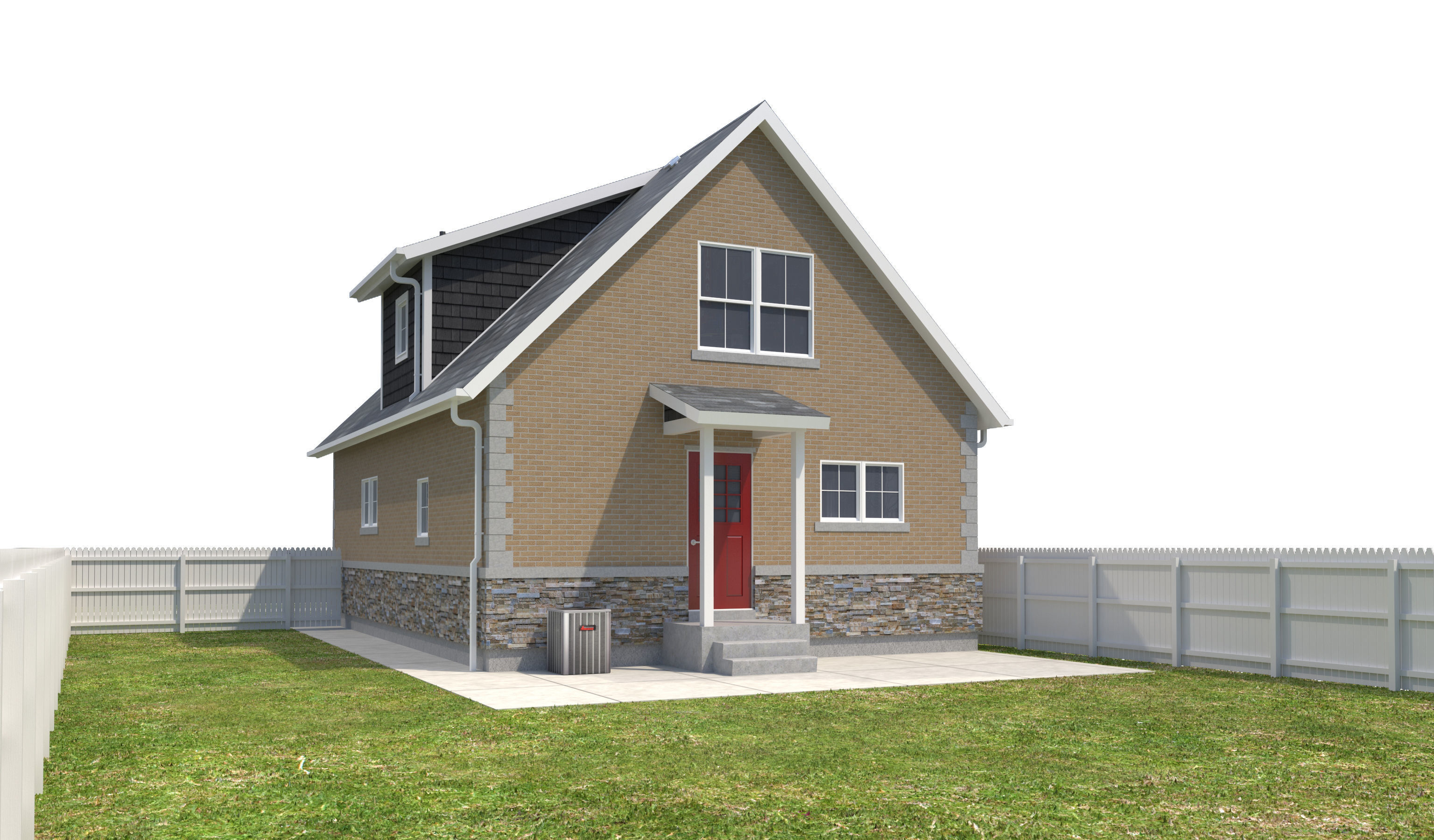 House-087 3D model_3
