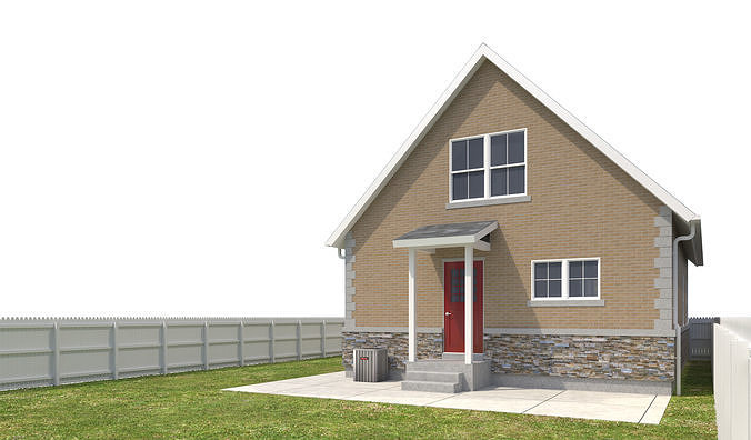 House-087 3D model 5