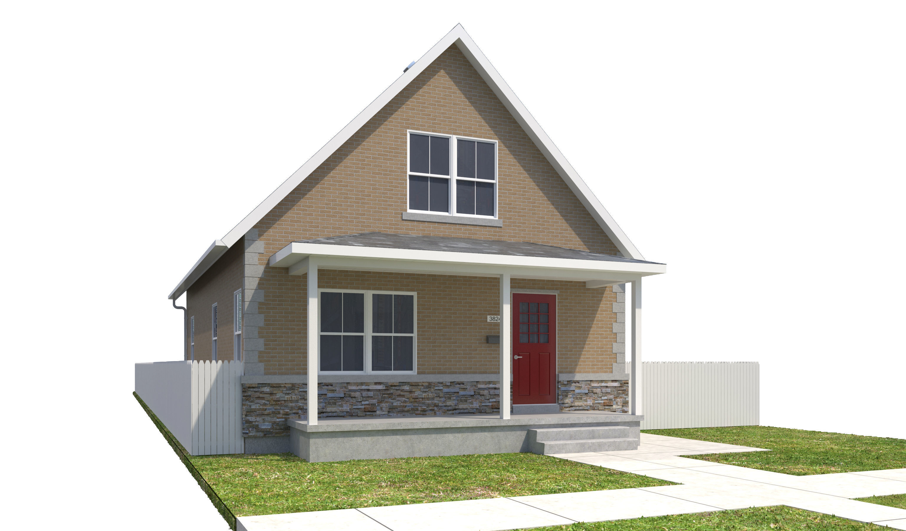 House-087 3D model_2